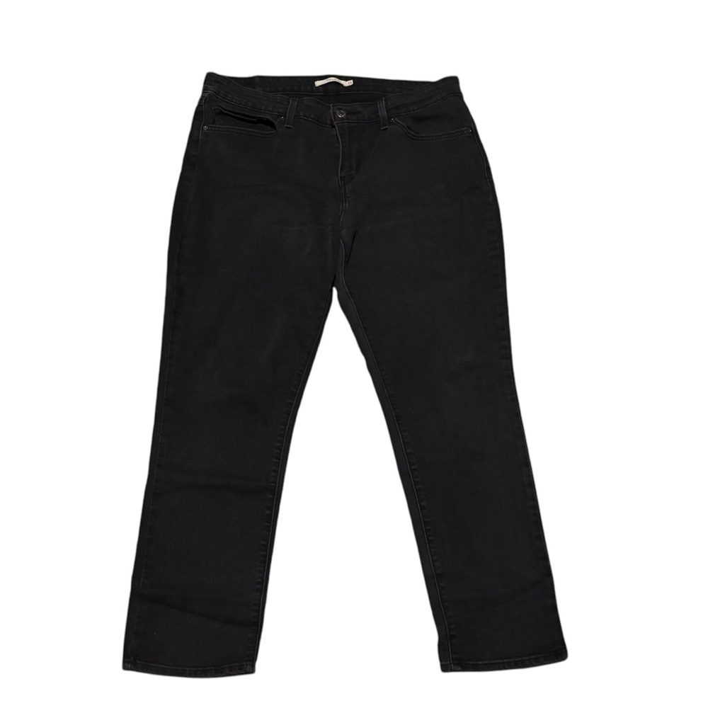 Women’s Levi’s Black 712 Slim Skinny Jeans Size 33 Short